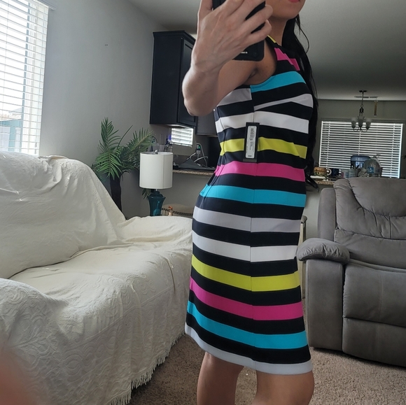 NWT Worthington dress stripes summer - Picture 2 of 10
